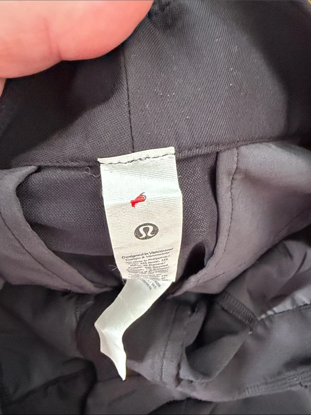 Lululemon Pleat-Front High-Rise Trouser *Regular in Black size 6 LW5GQ3S
